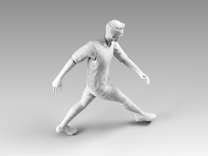 lionel messi rigged Modelo 3D