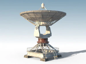 satellite antena radar 3D Model