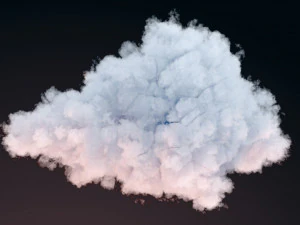 облако ВДБ 01 3D Модель