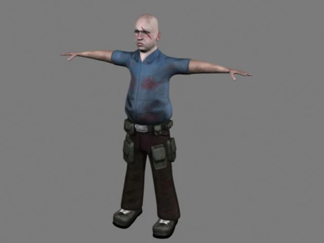 deadman 3D Model .c4d .max .obj .3ds .fbx .stl .blend 