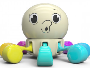 octopus toy 3D 模型