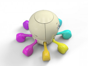 octopus toy 3D 模型