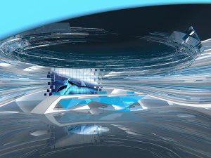 バーチャルスタジオ19 3Dモデル