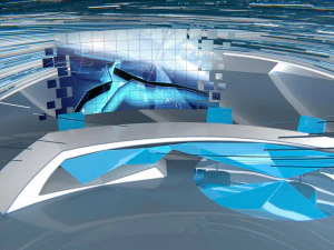 віртуальна студія19 3D Модель