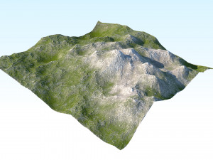 terrain 01 Modello 3D