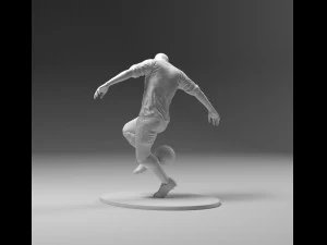 footballer heelkick 3D Print Model