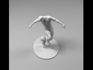 footballer heelkick 3D 打印模型