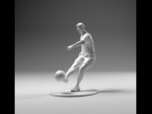 footballer footstrike 2021 01 3D Print Model