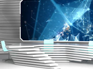 broadcast studio 23 3D Модель