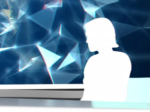 studio di trasmissione 23 Modello 3D