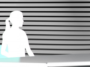 broadcast studio 23 3D Модель