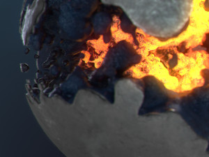 neutrino pbr Modello 3D