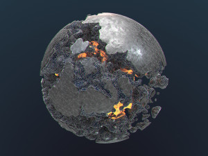 neutrino pbr Modello 3D