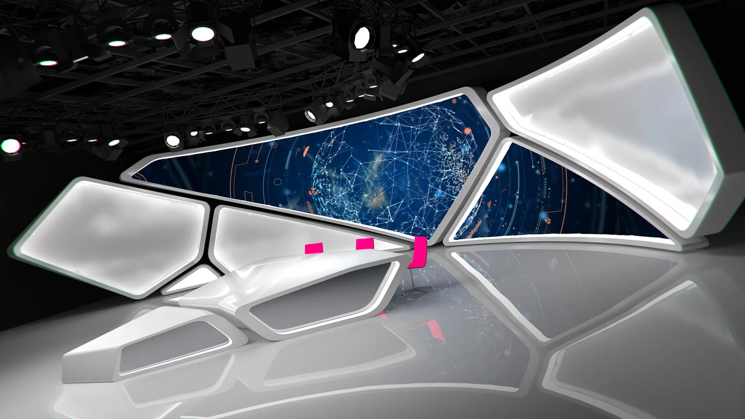 virtual studio 3D Model .c4d .max .obj .3ds .fbx .stl .blend