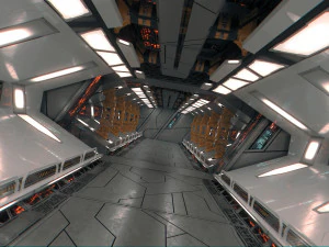 starship tunnel 3D Model