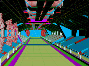 starship tunnel 3D 모델