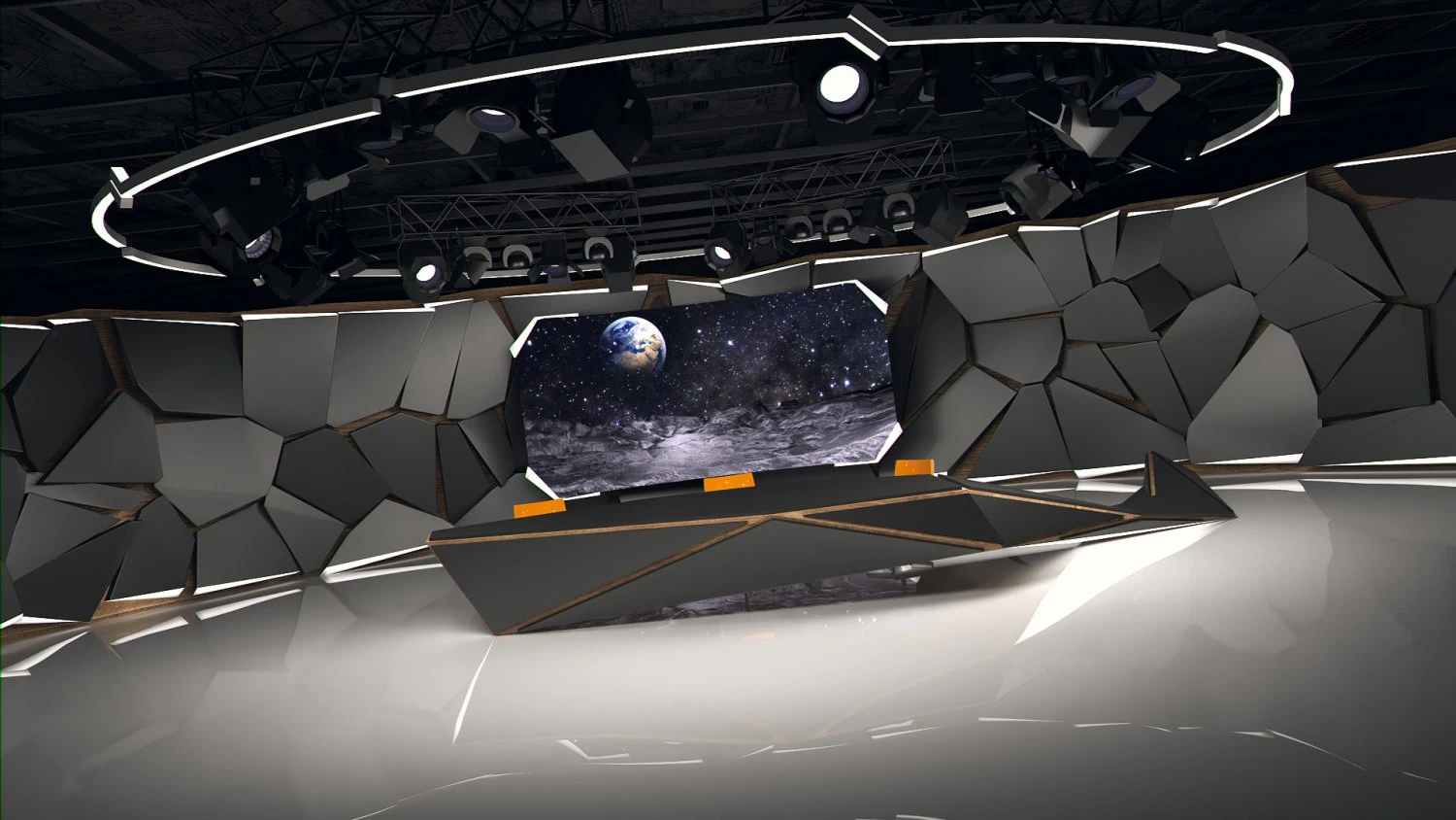 est&uacute;dio virtual26 Modelo 3D .c4d .max .obj .3ds .fbx .stl .blend 