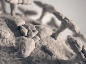 omicron virus 3D Print Model