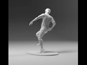 Soccerer 03 Headkick 02 3D Print Model