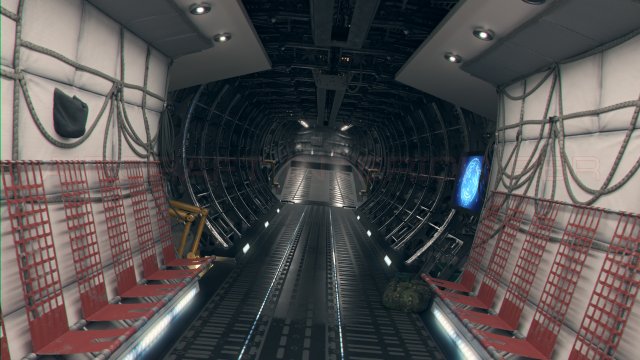Cargo Freight Interior PBR 3D Model .c4d .max .obj .3ds .fbx .stl .blend 