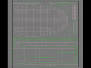 Cargo Freight Interior PBR 3D Model