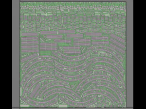 Carga Frete Interior PBR Modelo 3D