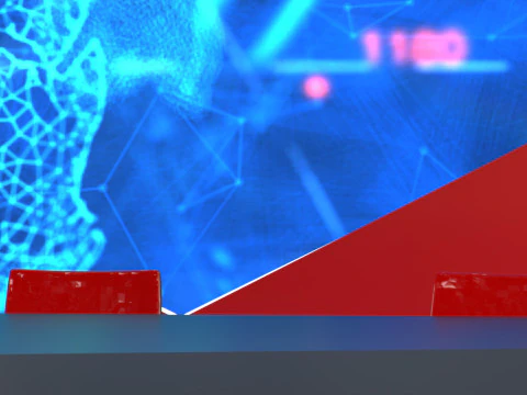 Broadcast Studio 28 3D Model