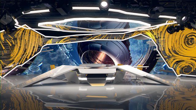 Broadcast Studio 29 3D Модель .c4d .max .obj .3ds .fbx .stl .blend 