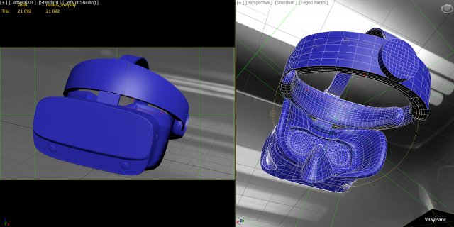 Oculus Rift S 3D Model in Gadgets 3DExport