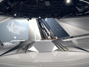 Broadcast Studio 30 3D-Modell