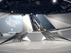 Est&uacute;dio de Transmiss&atilde;o 30 Modelo 3D