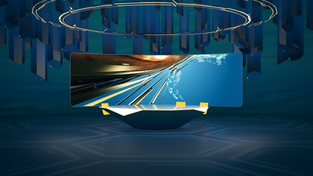 Broadcast Studio 31 3D Модель .c4d .max .obj .3ds .fbx .stl .blend 