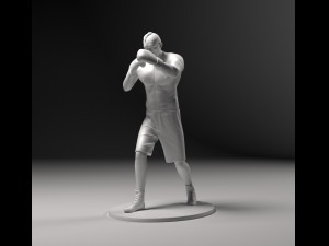Boxer 01 Model do druku 3D
