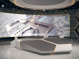 Broadcast Studio 32 3D Model