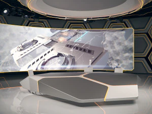 Broadcast Studio 32 3D Model
