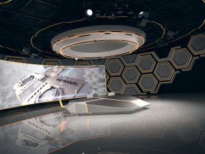Broadcast Studio 32 3D Model