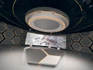 Broadcast Studio 32 3D Model