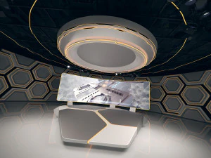 Broadcast Studio 32 3D Model