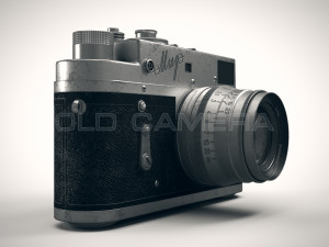 Retro Film Camera PBR Modelo 3D