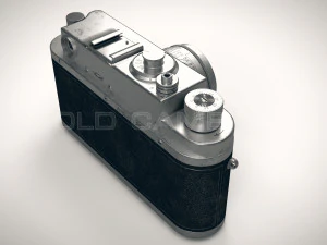 Retro Film Camera PBR 3D Model