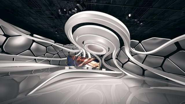 Virtual studio33 Modelo 3D .c4d .max .obj .3ds .fbx .stl .blend 
