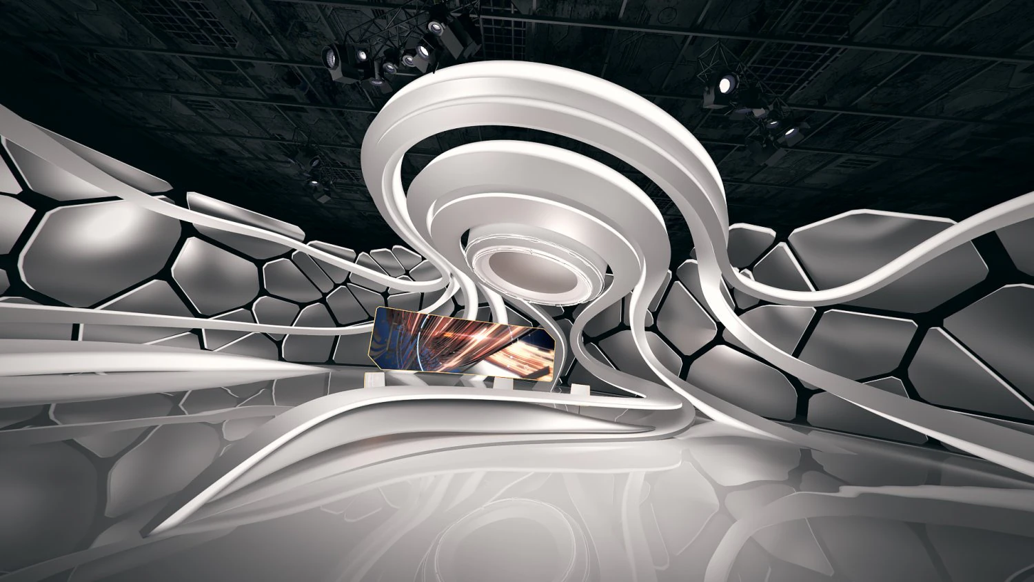 estudio virtual33 Modelo 3D .c4d .max .obj .3ds .fbx .stl .blend