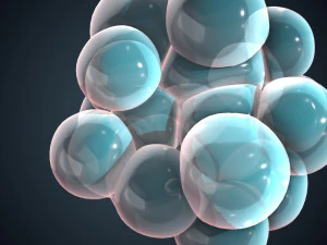 Деление клеток Алембическая последовательность 3D Модель