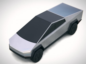 Tesla Cybertruck 3D 모델
