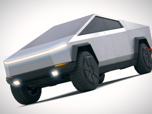 Tesla Cybertruck 3D 모델