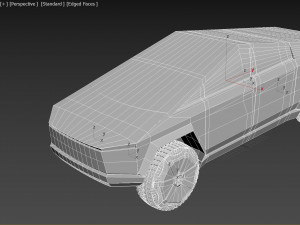 Tesla Cybertruck 3D 모델