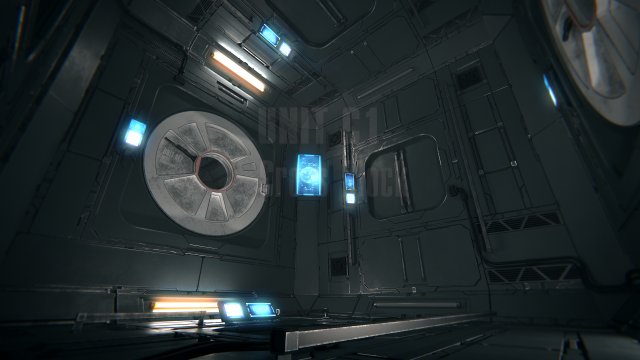 Starship 01 Crossway Block 3D Модель .c4d .max .obj .3ds .fbx .stl .blend 