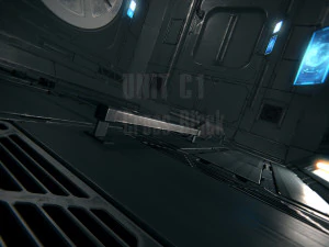 Blocco dell'astronave 01 Crossway Modello 3D