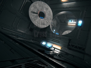 Starship 01 Crossway Block 3D Модель