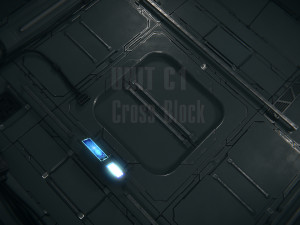 Starship 01 Crossway Block 3D Модель